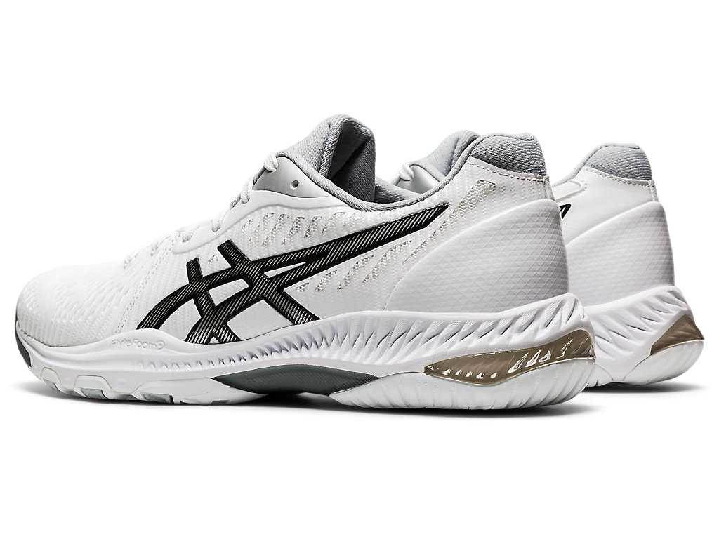 Buty do Siatkówki Damskie Asics Netburner Ballistic Ff 2 Białe Czarne | 43701-XTYP