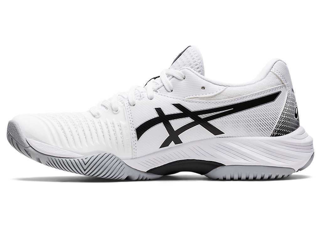 Buty do Siatkówki Damskie Asics Netburner Ballistic Ff 3 Białe Czarne | 46580-VBQK