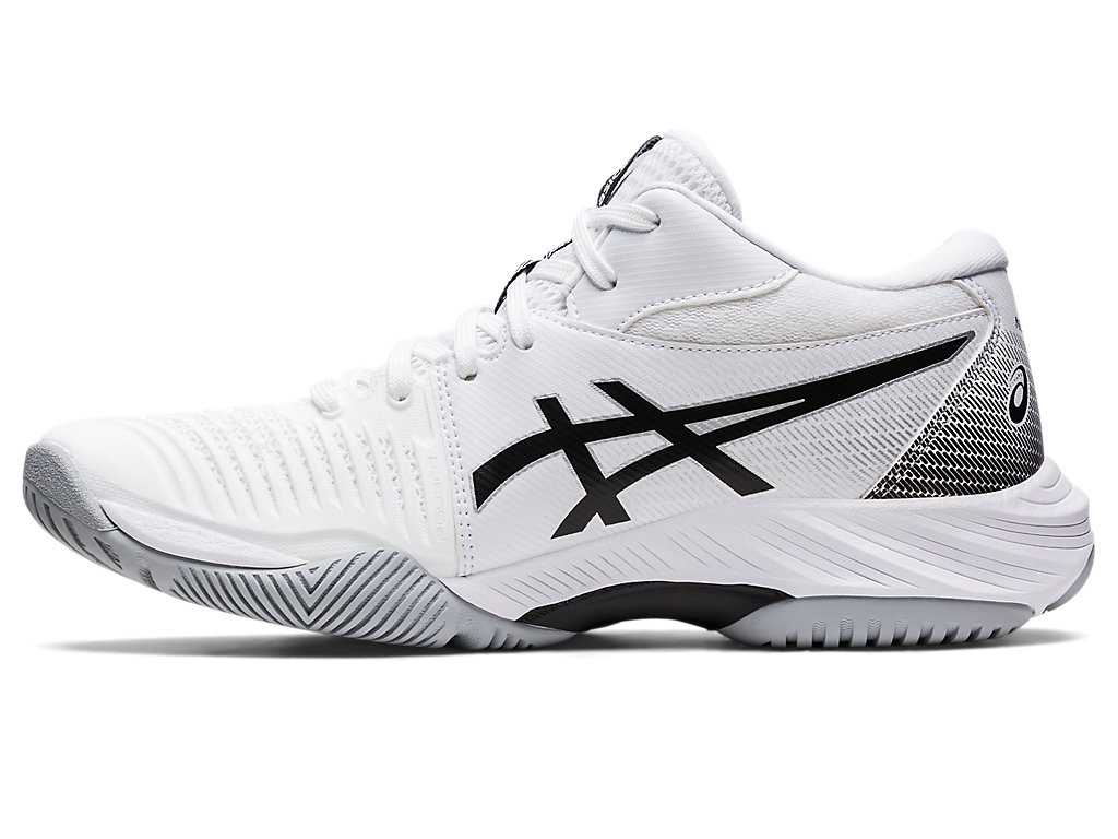 Buty do Siatkówki Damskie Asics Netburner Ballistic Ff Mt 3 Białe Czarne | 50713-XEOH