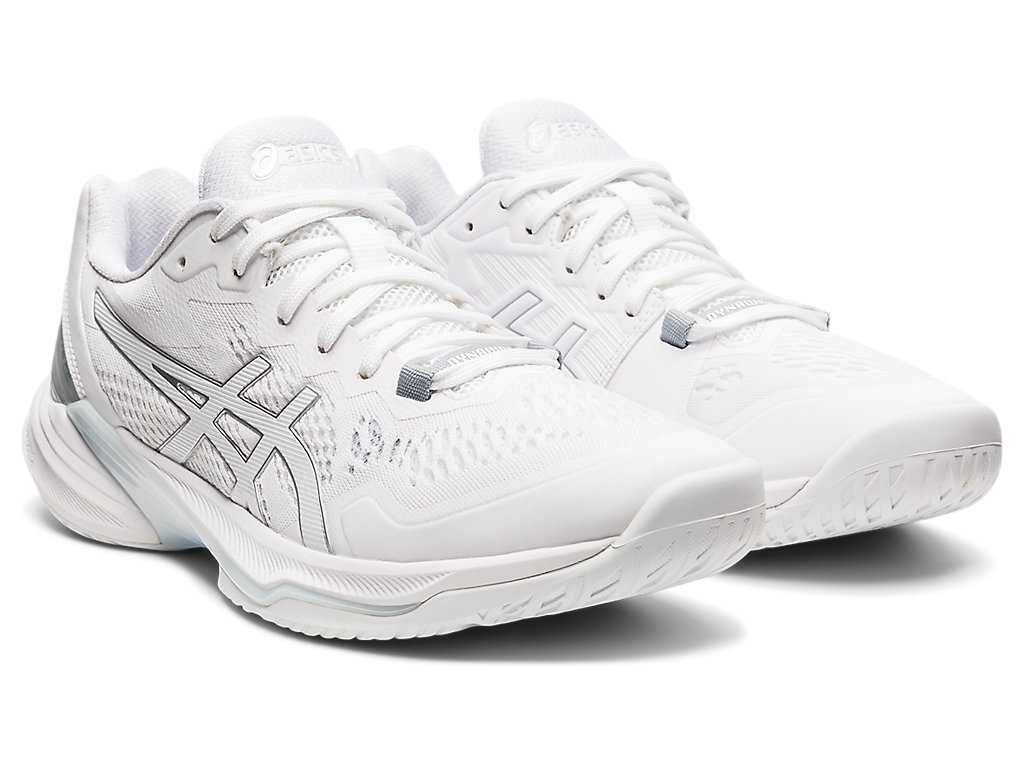 Buty do Siatkówki Damskie Asics Sky Elite Ff 2 Białe Białe | 78240-QPOW