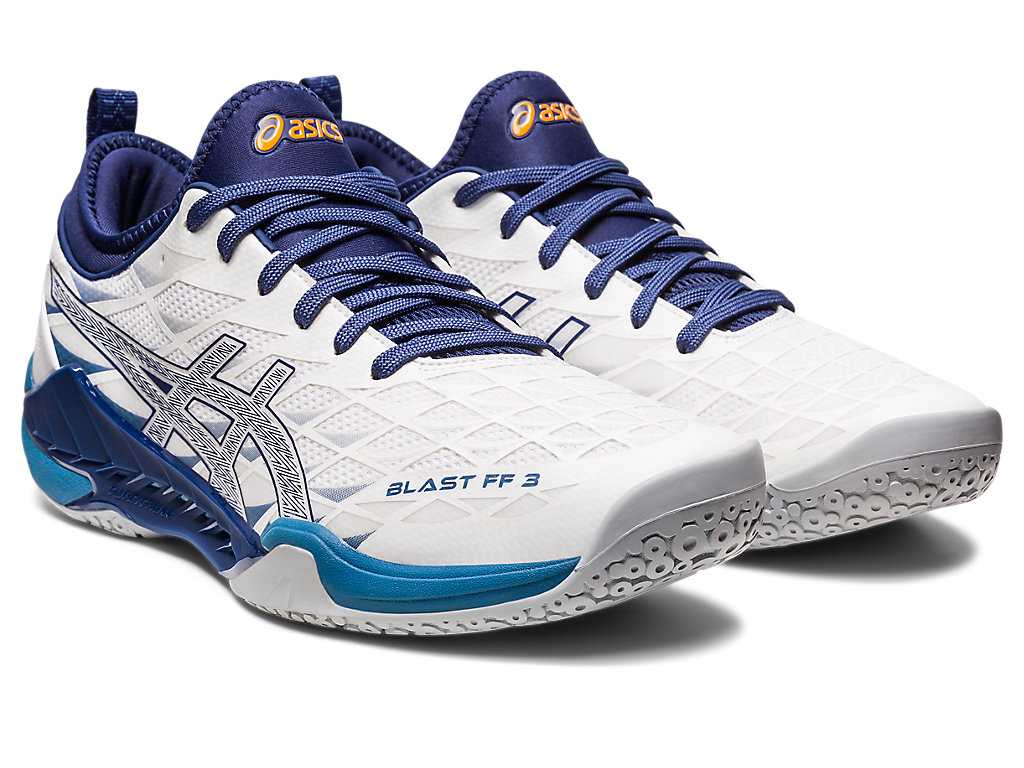 Buty do Siatkówki Męskie Asics Blast Ff 3 Białe Jasny | 72643-HIXD