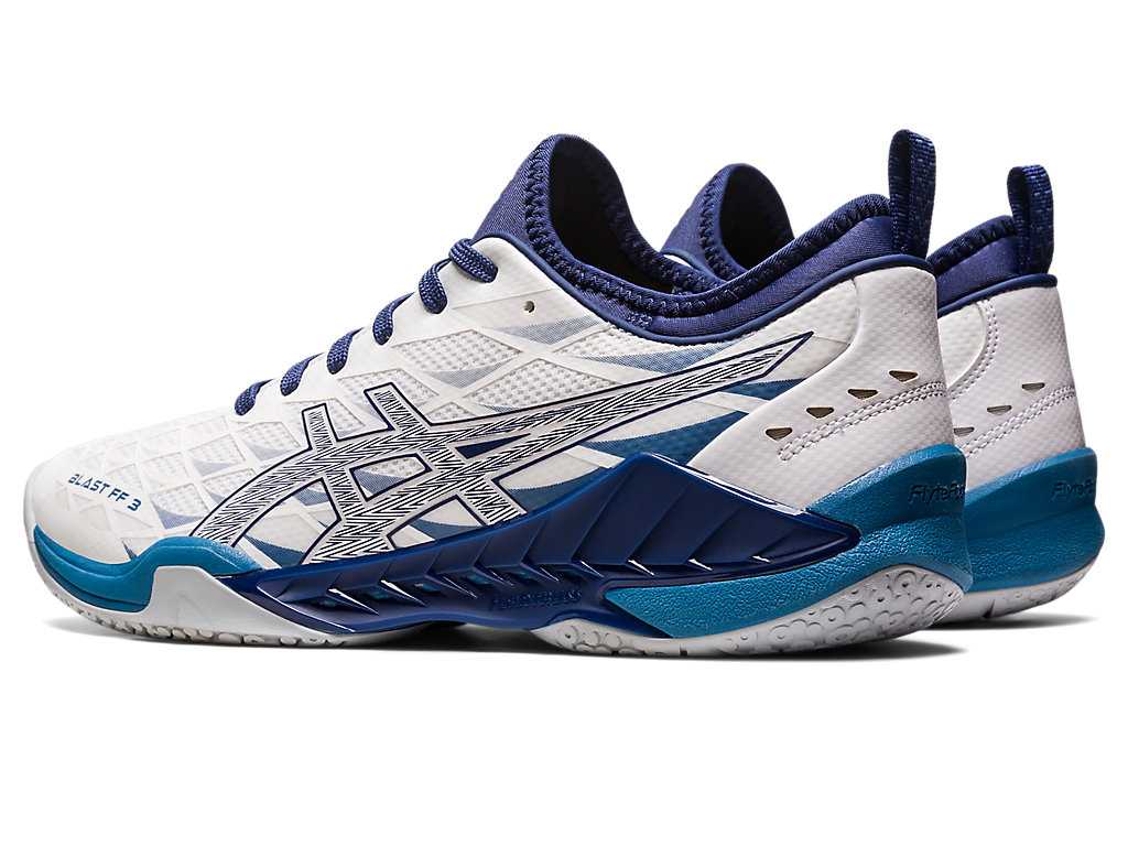 Buty do Siatkówki Męskie Asics Blast Ff 3 Białe Jasny | 72643-HIXD