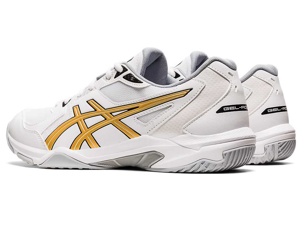 Buty do Siatkówki Męskie Asics Gel-rocket 10 Białe Złote | 20516-RNTV