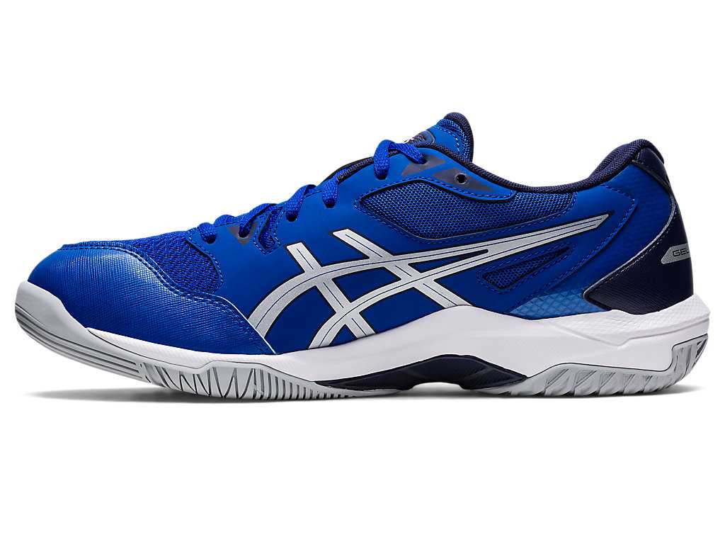 Buty do Siatkówki Męskie Asics Gel-rocket 10 (2e) Niebieskie Srebrne | 75864-INLS