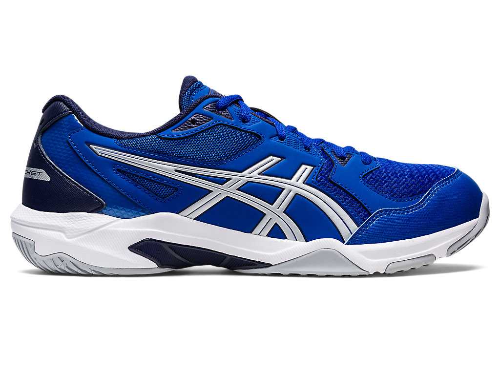 Buty do Siatkówki Męskie Asics Gel-rocket 10 (2e) Niebieskie Srebrne | 75864-INLS