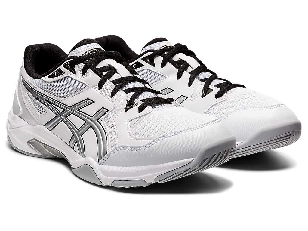 Buty do Siatkówki Męskie Asics Gel-rocket 10 Białe Srebrne | 90174-DWHB