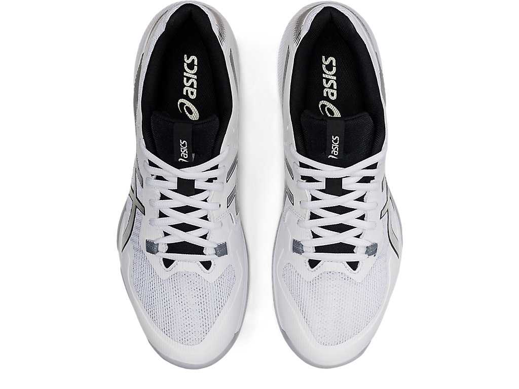 Buty do Siatkówki Męskie Asics Gel-tactic Białe Srebrne | 28601-KEIF