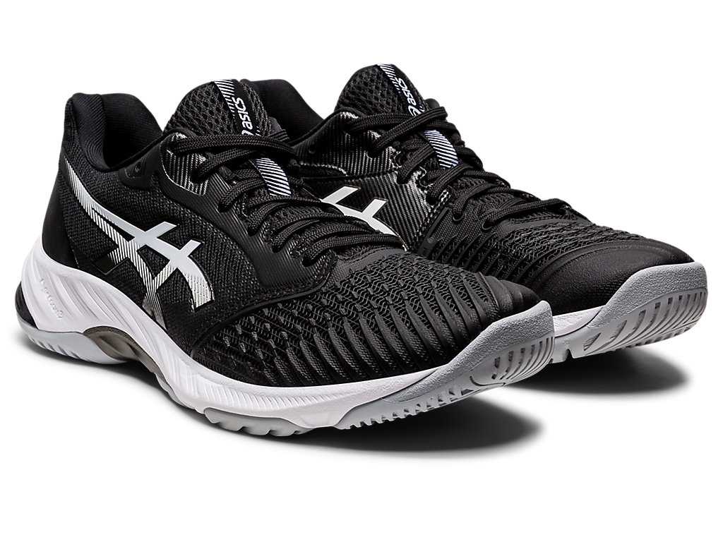 Buty do Siatkówki Męskie Asics Netburner Ballistic Ff 3 Czarne Białe | 94062-OGPU