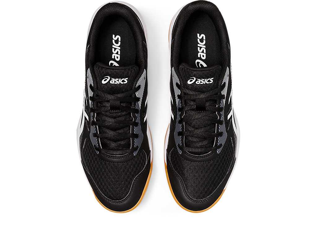 Buty do Siatkówki Męskie Asics Upcourt 5 Czarne Białe | 04623-TDUH