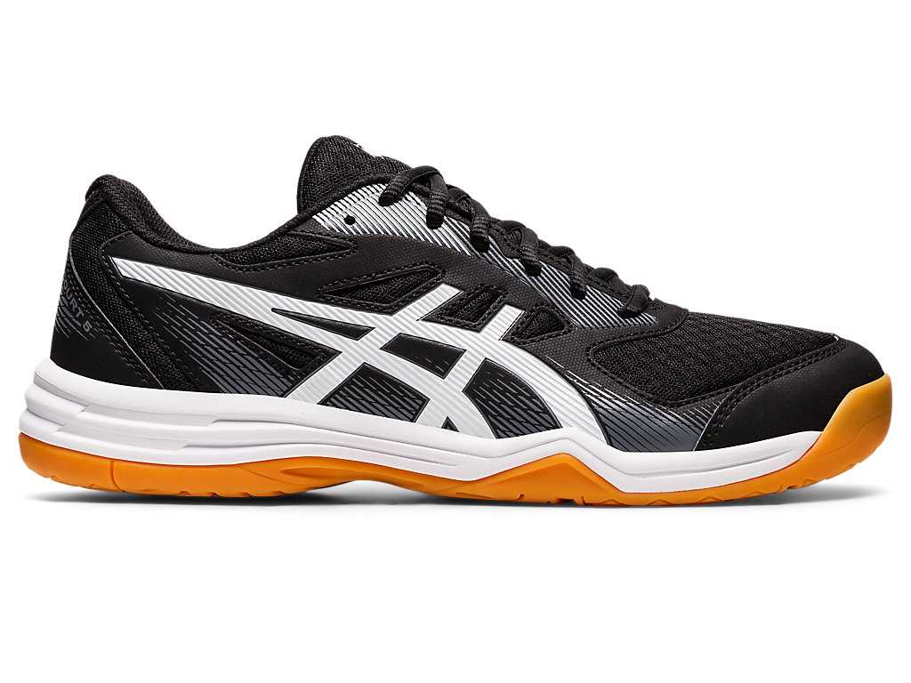 Buty do Siatkówki Męskie Asics Upcourt 5 Czarne Białe | 04623-TDUH