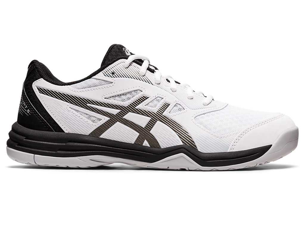 Buty do Siatkówki Męskie Asics Upcourt 5 Białe Szare | 89032-RHWU