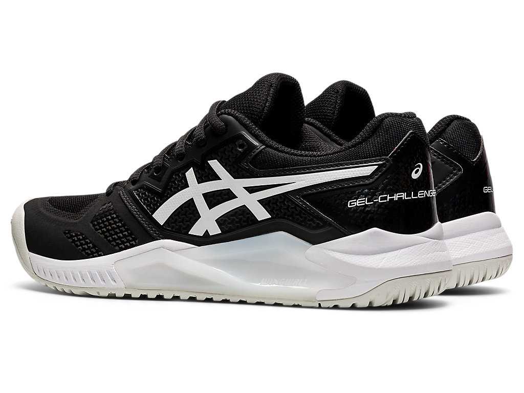 Buty do Tenisa Damskie Asics Gel-challenger 13 Czarne Białe | 02684-FJKM