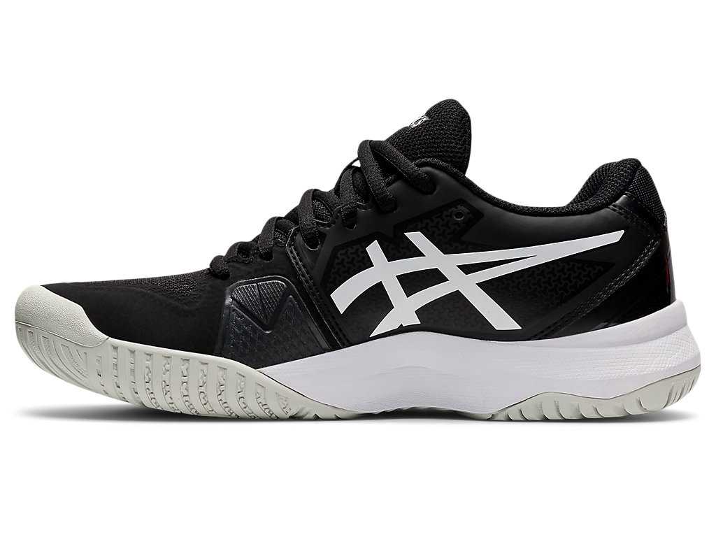 Buty do Tenisa Damskie Asics Gel-challenger 13 Czarne Białe | 02684-FJKM