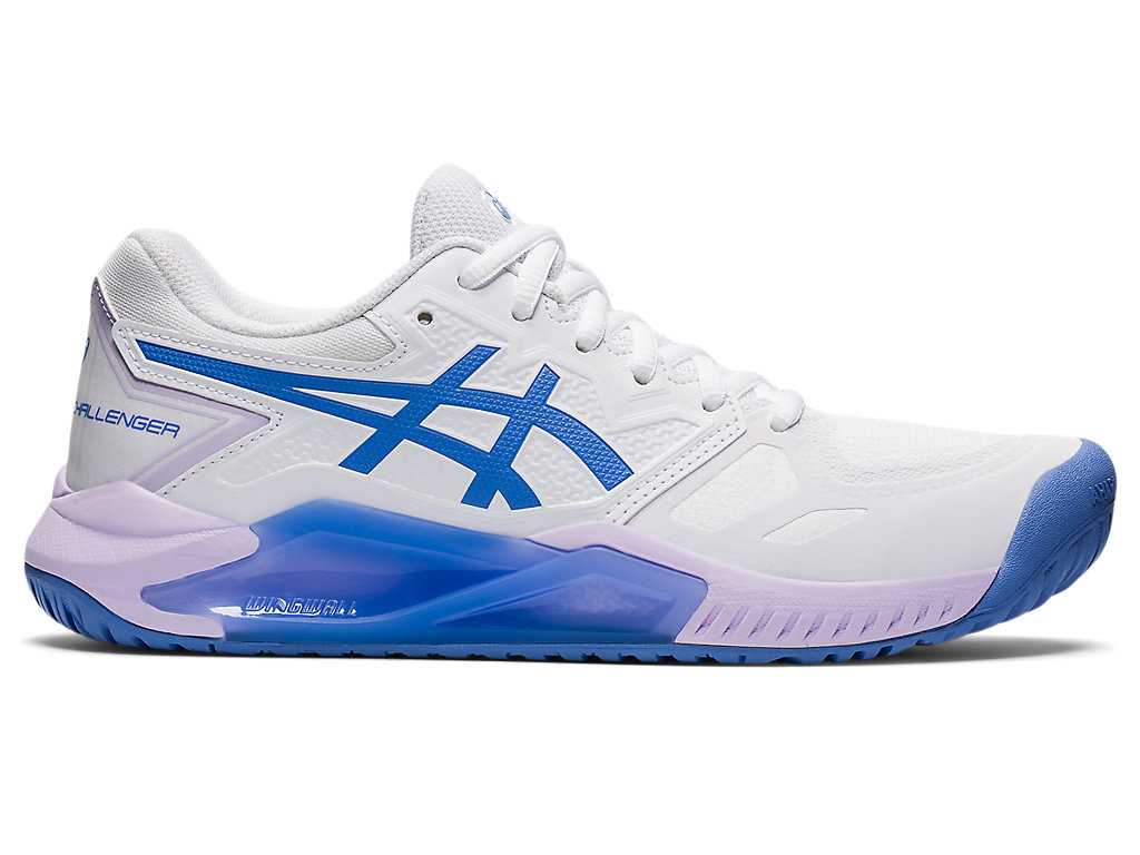 Buty do Tenisa Damskie Asics Gel-challenger 13 Białe Niebieskie | 07642-IPQF