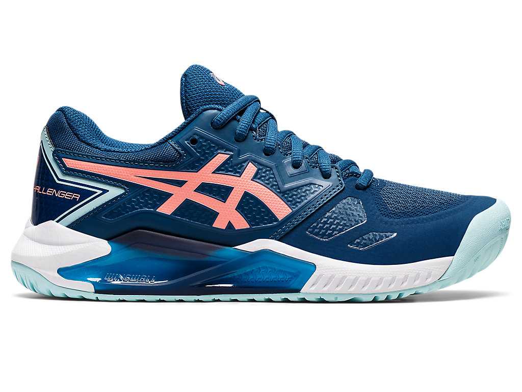 Buty do Tenisa Damskie Asics Gel-challenger 13 Głęboka Indygo | 59602-BELN