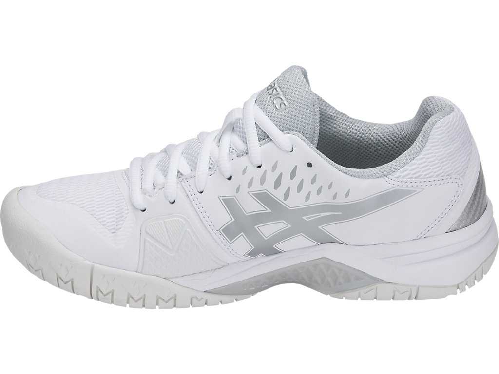 Buty do Tenisa Damskie Asics Gel-challenger 12 Białe Srebrne | 59602-SLQD