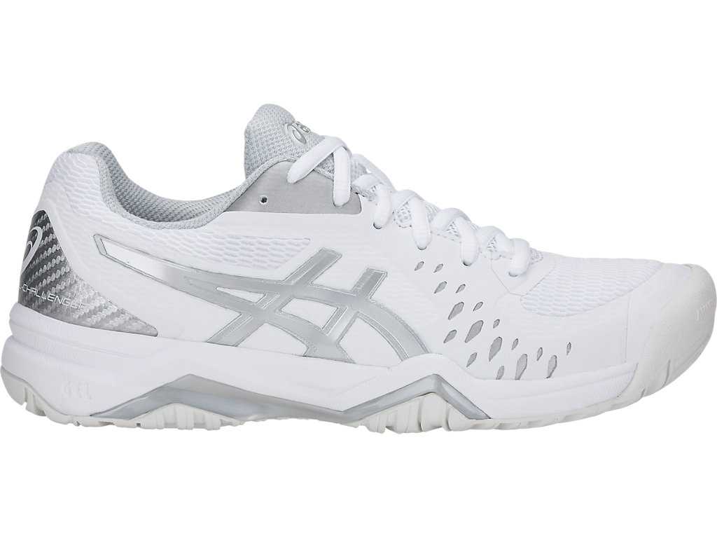 Buty do Tenisa Damskie Asics Gel-challenger 12 Białe Srebrne | 59602-SLQD