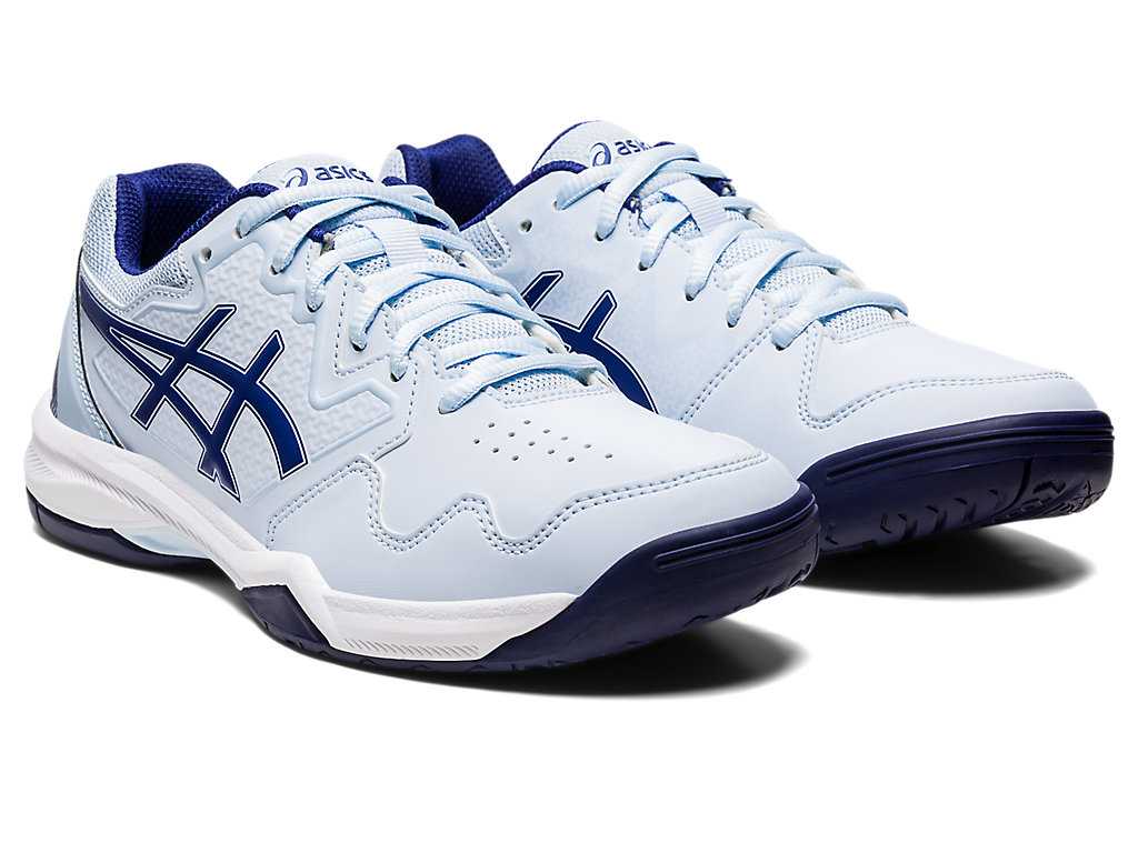 Buty do Tenisa Damskie Asics Gel-dedicate 7 Niebieskie Niebieskie | 06913-VHWP