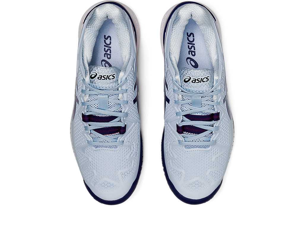 Buty do Tenisa Damskie Asics Gel-resolution 8 (D) Niebieskie Niebieskie | 05379-ALNP