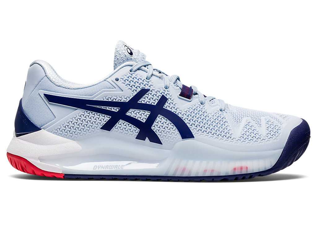 Buty do Tenisa Damskie Asics Gel-resolution 8 (D) Niebieskie Niebieskie | 05379-ALNP