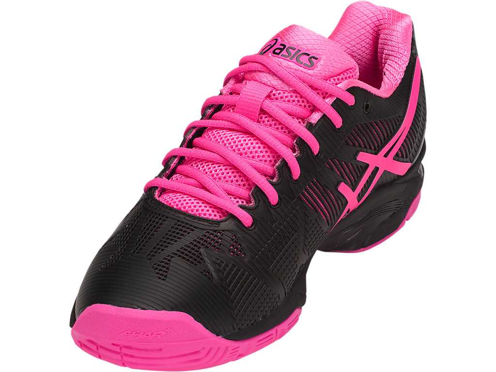 Buty do Tenisa Damskie Asics Gel-solution Speed 3 Czarne Różowe Srebrne | 94680-THSY