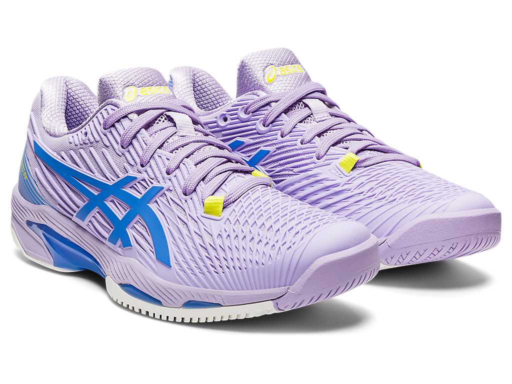 Buty do Tenisa Damskie Asics Solution Speed Ff 2 Niebieskie | 70219-MWXO