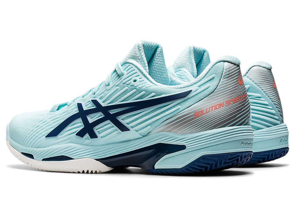 Buty do Tenisa Damskie Asics Solution Speed Ff 2 Clay Niebieskie Głęboka Indygo | 71864-JPUH