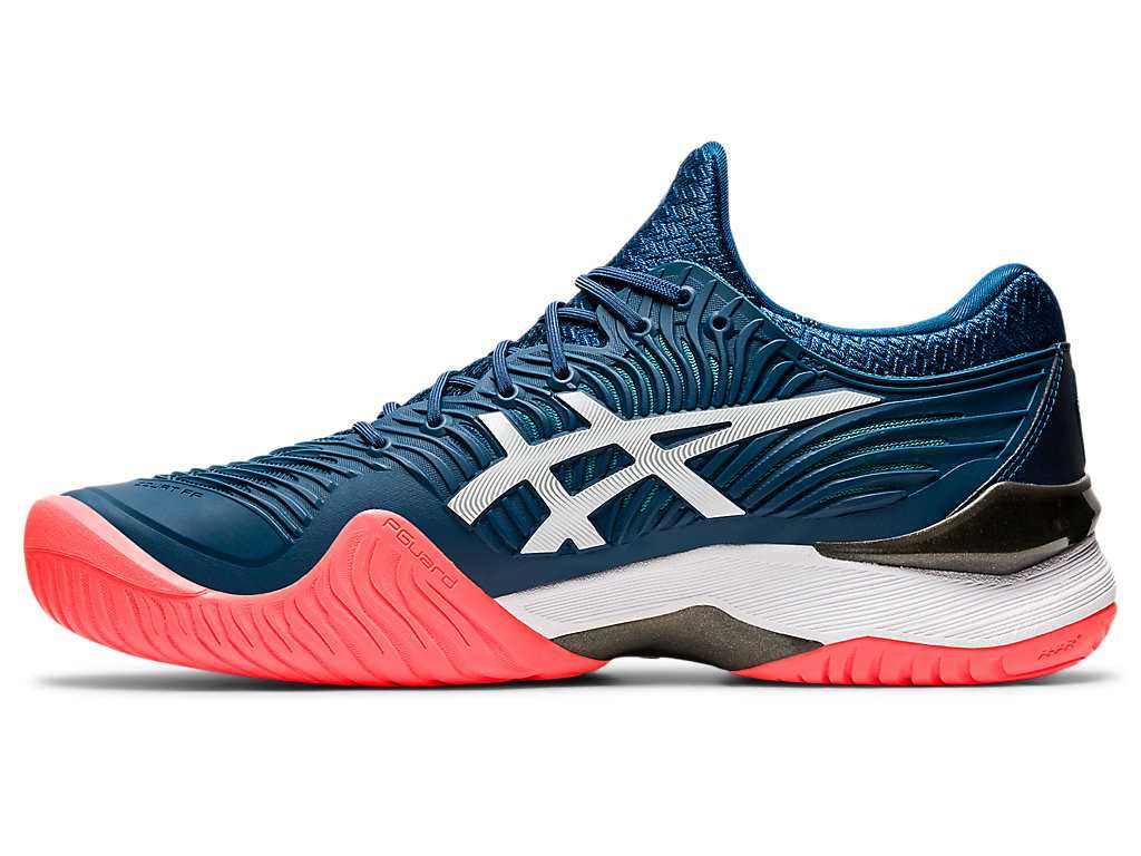 Buty do Tenisa Męskie Asics Court Ff 2 Niebieskie Białe | 29601-JADX