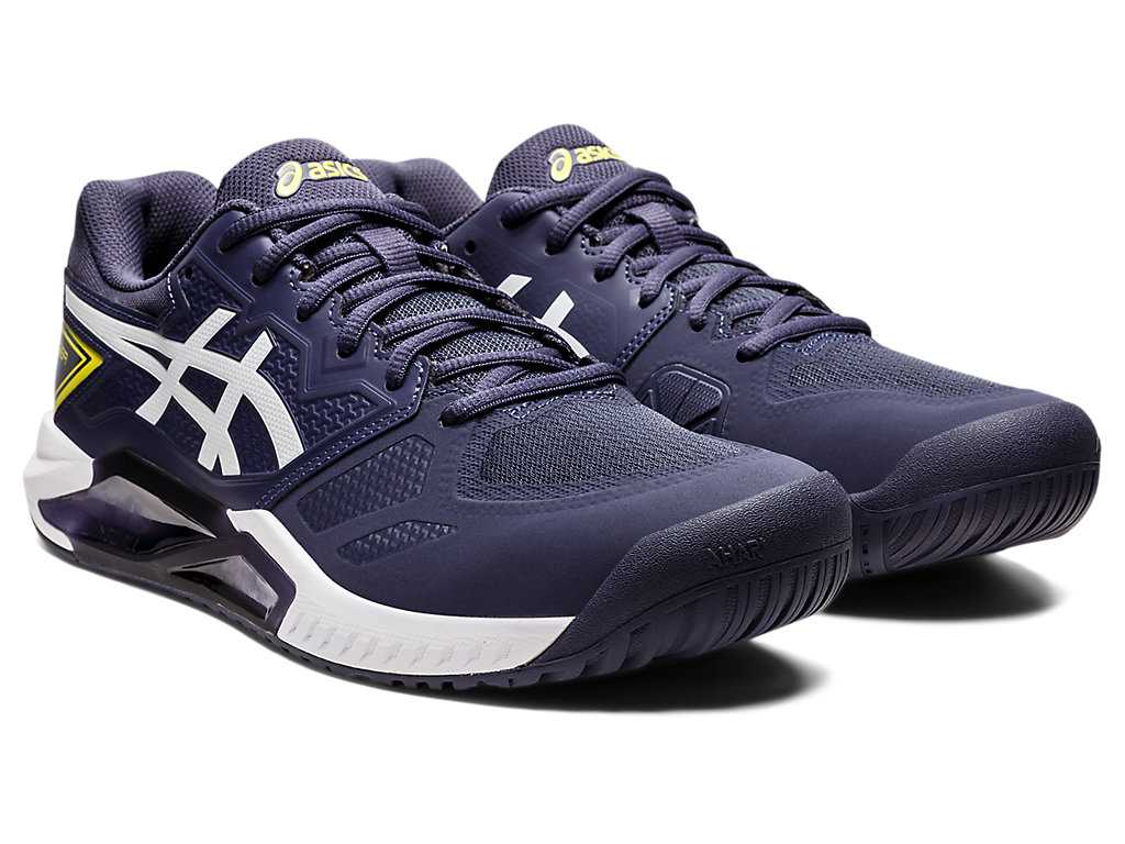 Buty do Tenisa Męskie Asics Gel-challenger 13 Indygo Białe | 25938-EZDC