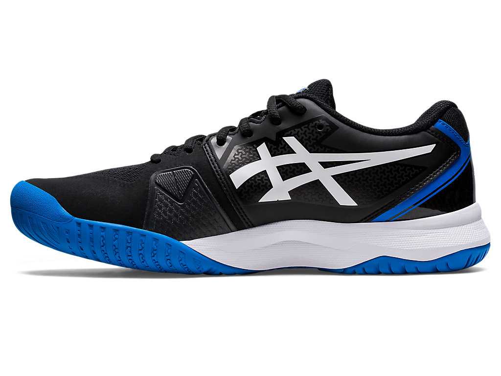 Buty do Tenisa Męskie Asics Gel-challenger 13 Czarne Niebieskie | 79065-BVQC