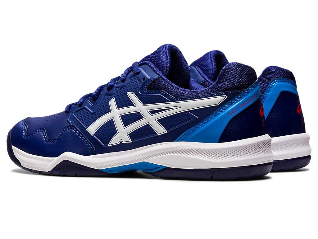 Buty do Tenisa Męskie Asics Gel-dedicate 7 Niebieskie Białe | 07659-AHMO