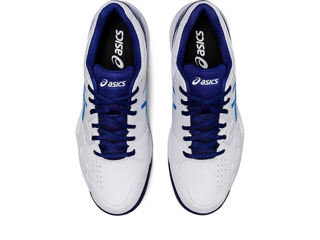 Buty do Tenisa Męskie Asics Gel-dedicate 7 Białe Niebieskie | 67839-VHPN