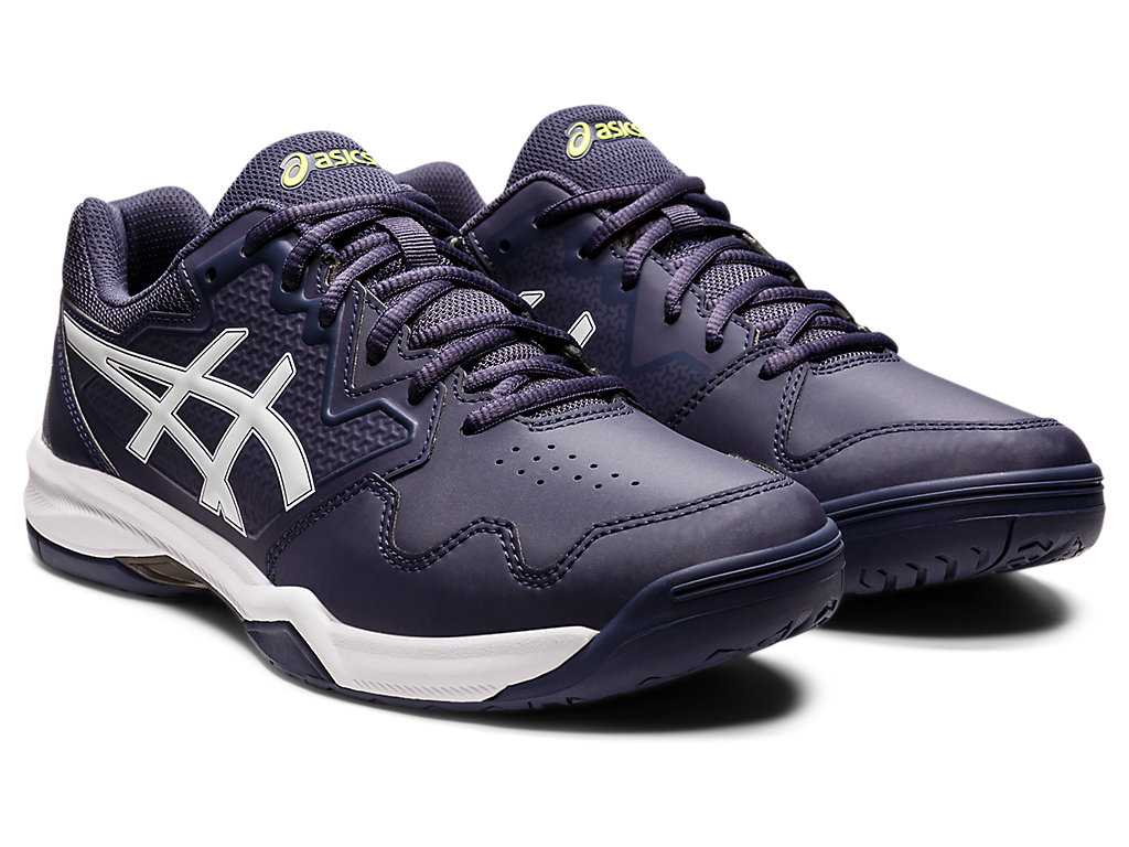 Buty do Tenisa Męskie Asics Gel-dedicate 7 Indygo Białe | 70812-WDQK