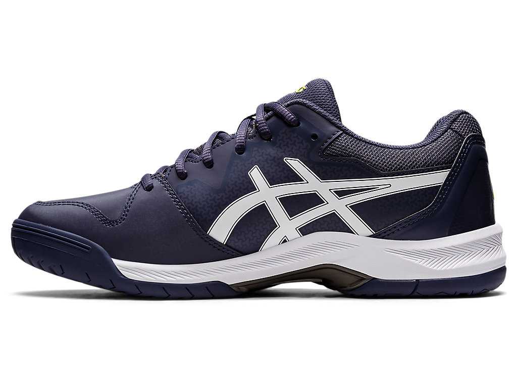 Buty do Tenisa Męskie Asics Gel-dedicate 7 Indygo Białe | 70812-WDQK