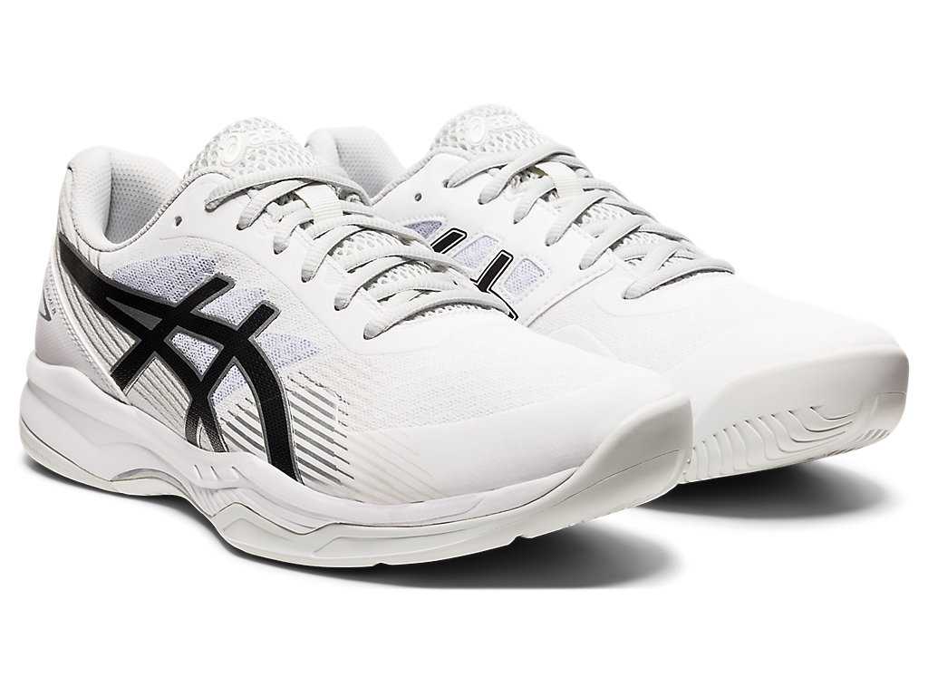 Buty do Tenisa Męskie Asics Gel-game 8 Białe Czarne | 03861-QTPA