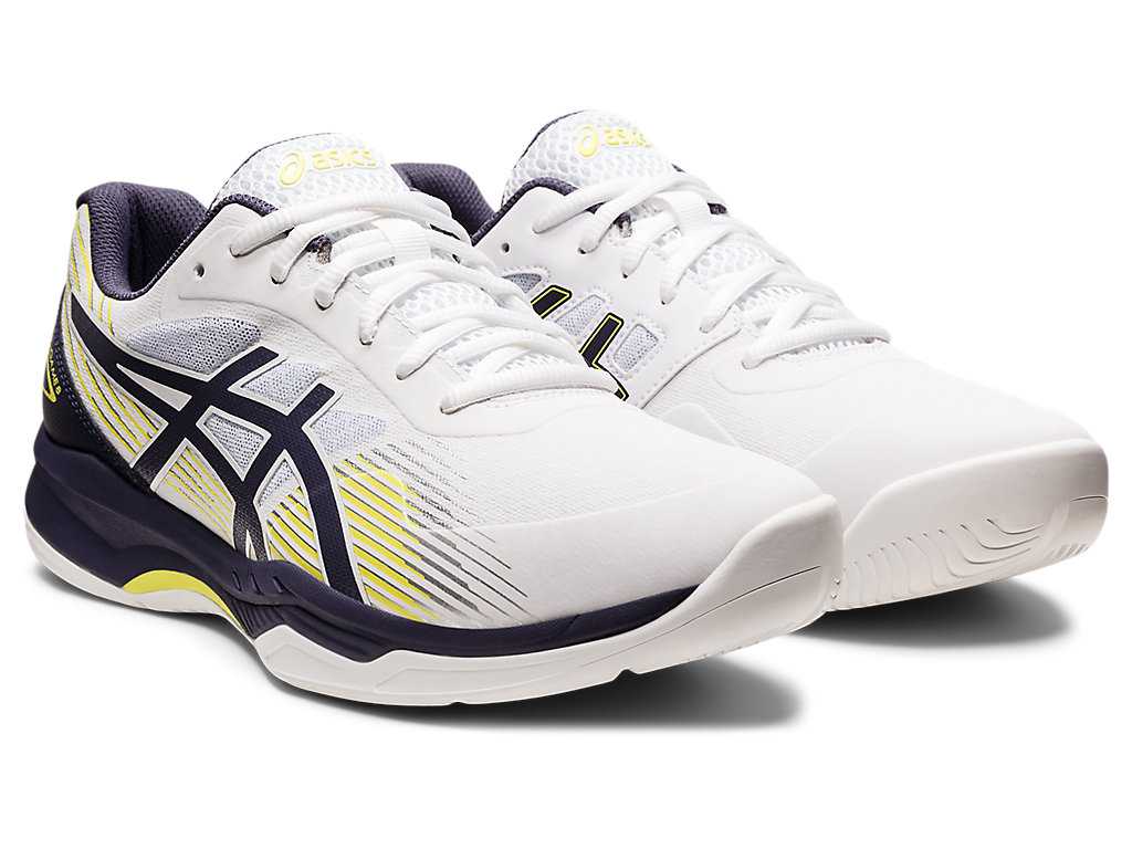 Buty do Tenisa Męskie Asics Gel-game 8 Białe Indygo | 63795-XSGD