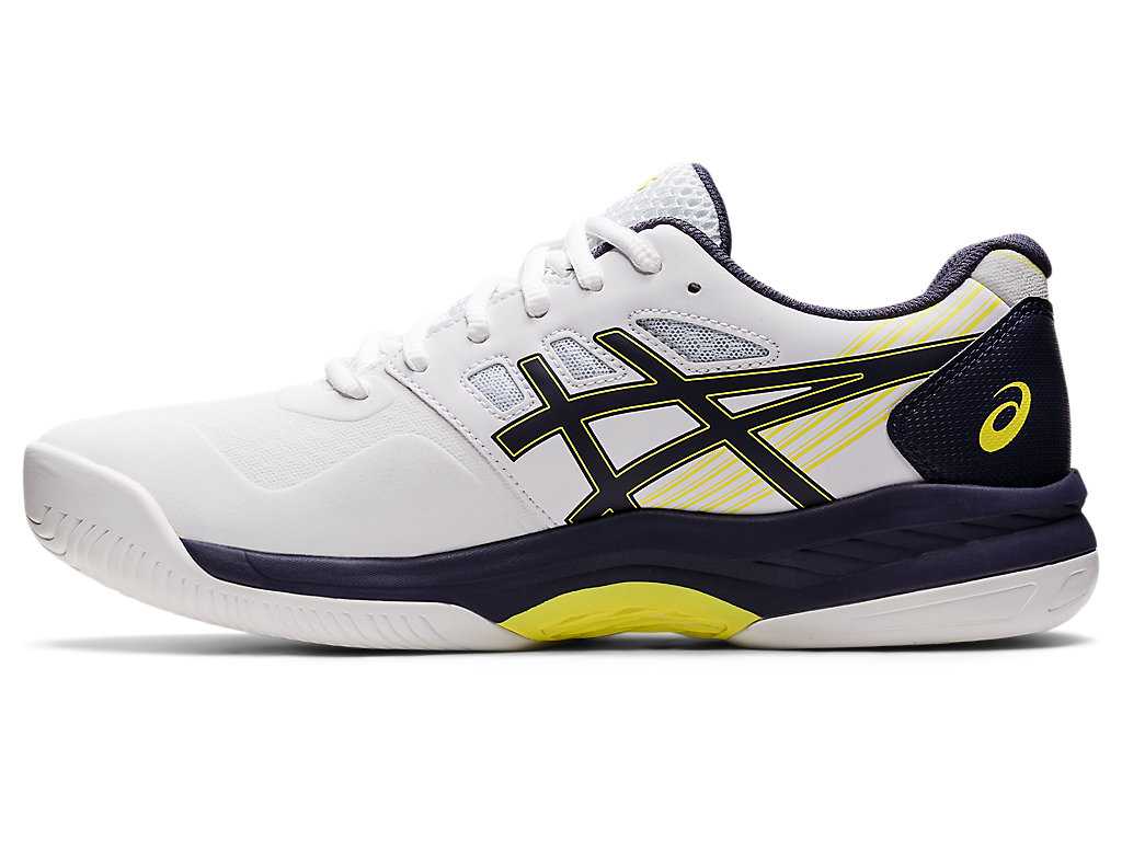 Buty do Tenisa Męskie Asics Gel-game 8 Białe Indygo | 63795-XSGD