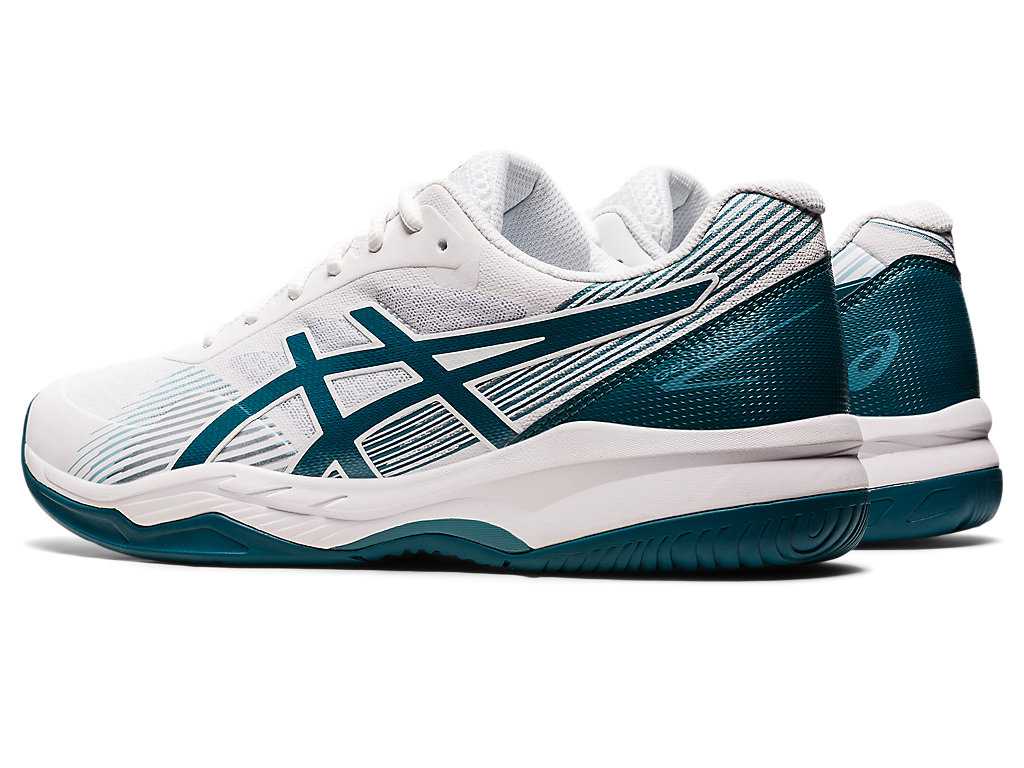 Buty do Tenisa Męskie Asics Gel-game 8 Białe Jasny Zielone | 98635-KAJC