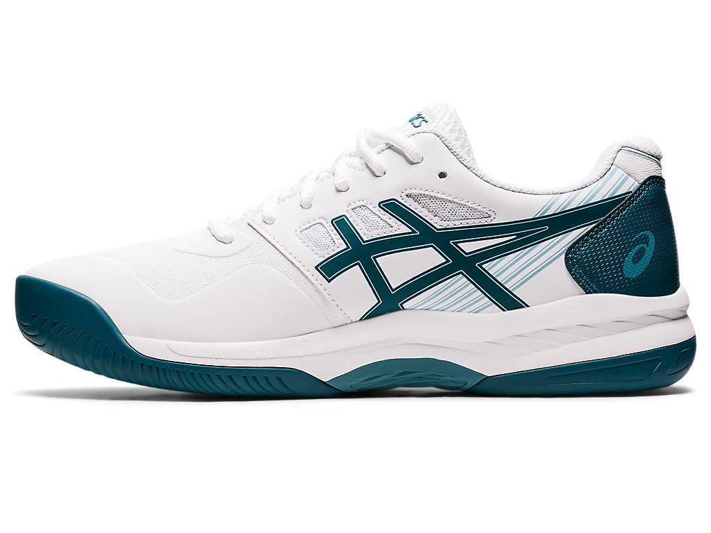 Buty do Tenisa Męskie Asics Gel-game 8 Białe Jasny Zielone | 98635-KAJC