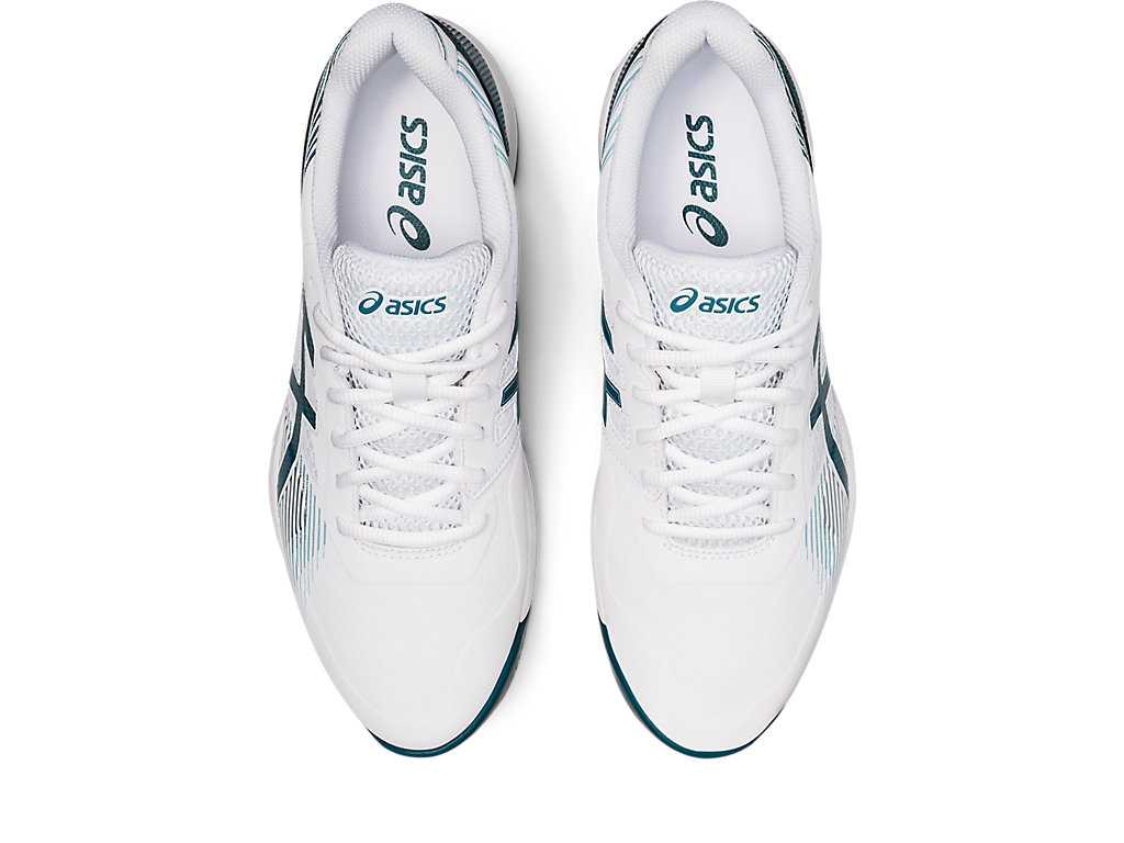 Buty do Tenisa Męskie Asics Gel-game 8 Białe Jasny Zielone | 98635-KAJC