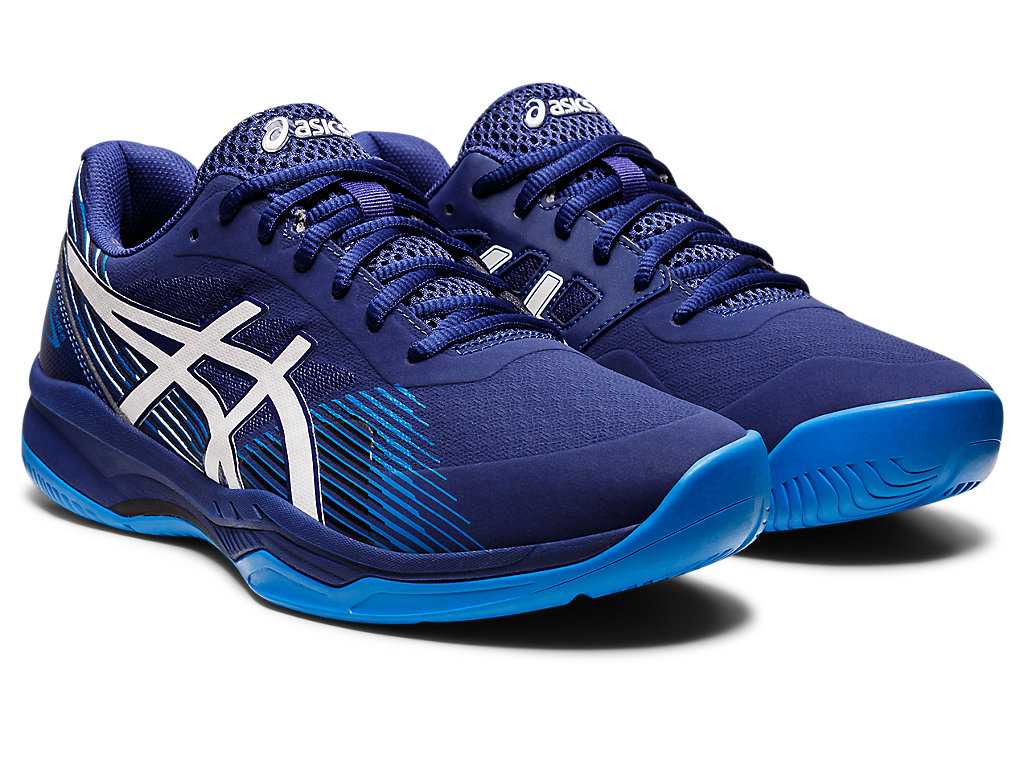 Buty do Tenisa Męskie Asics Gel-game 8 Niebieskie Białe | 31497-BZEY