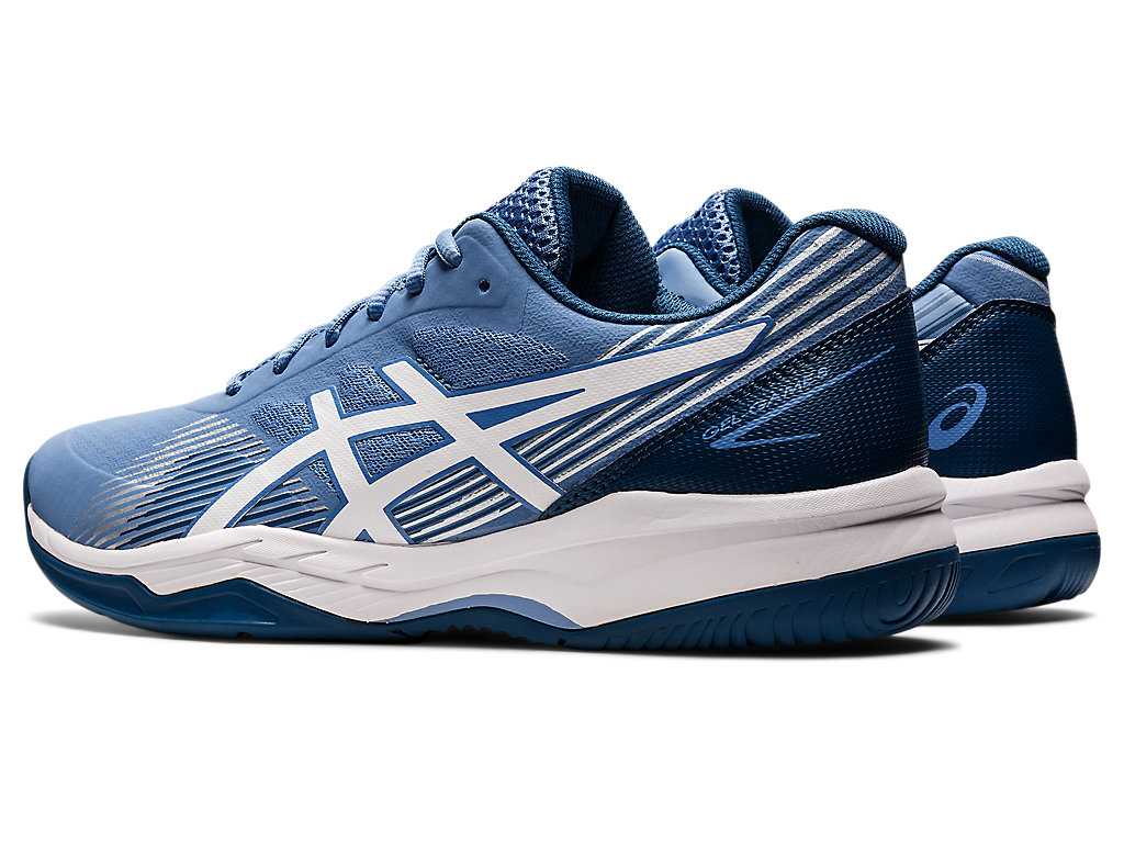 Buty do Tenisa Męskie Asics Gel-game 8 Niebieskie Białe | 73482-PJIR