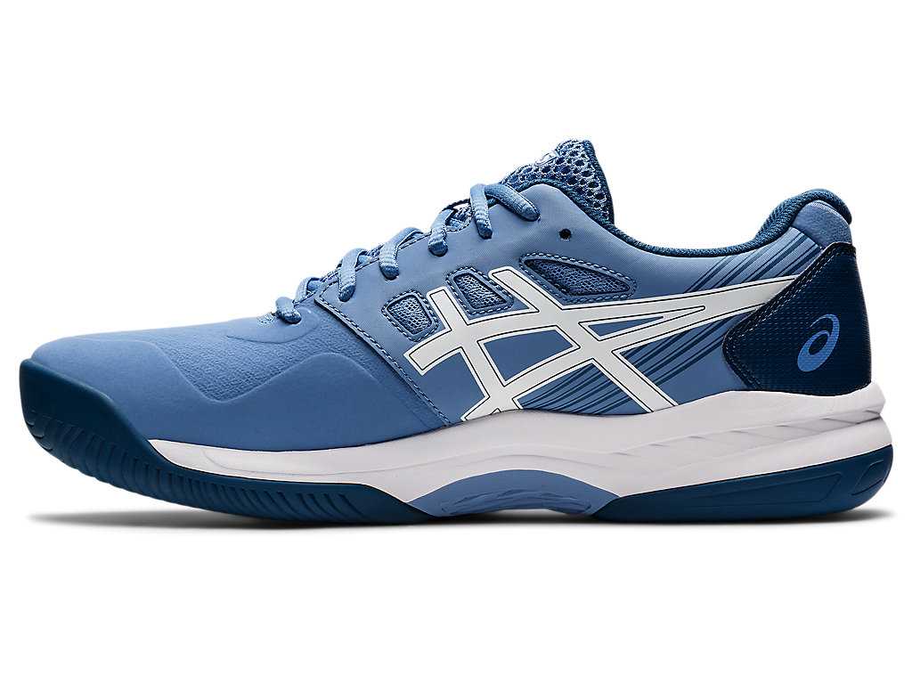 Buty do Tenisa Męskie Asics Gel-game 8 Niebieskie Białe | 73482-PJIR