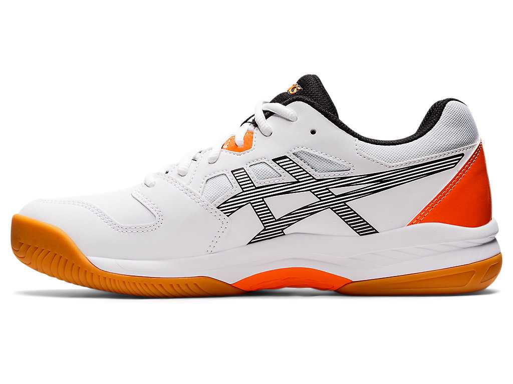 Buty do Tenisa Męskie Asics Gel-renma Białe Pomarańczowe | 54981-MZPF