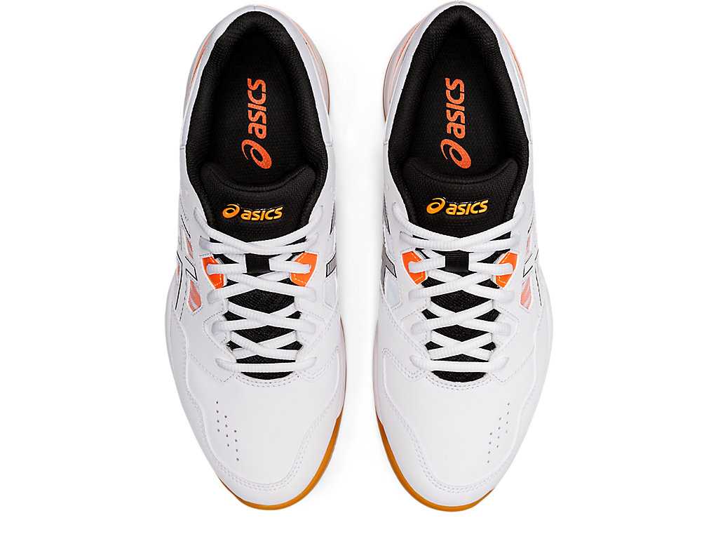 Buty do Tenisa Męskie Asics Gel-renma Białe Pomarańczowe | 54981-MZPF