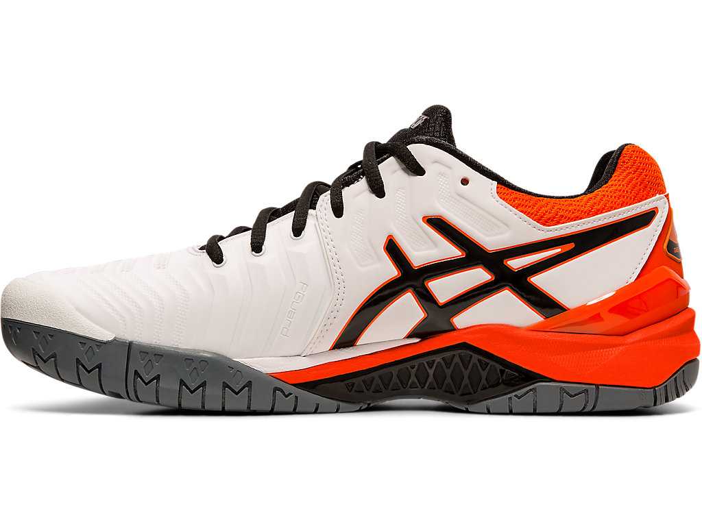 Buty do Tenisa Męskie Asics Gel-resolution 7 Białe | 38645-YRTU