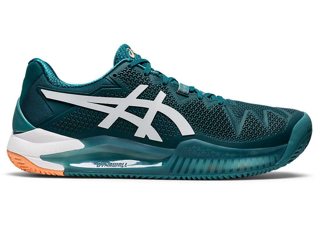 Buty do Tenisa Męskie Asics Gel-resolution 8 Clay Jasny Zielone Białe | 49217-QVCX