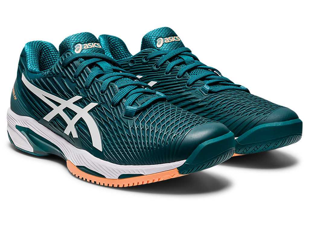 Buty do Tenisa Męskie Asics Solution Speed Ff 2 Jasny Zielone Białe | 45963-TXUY