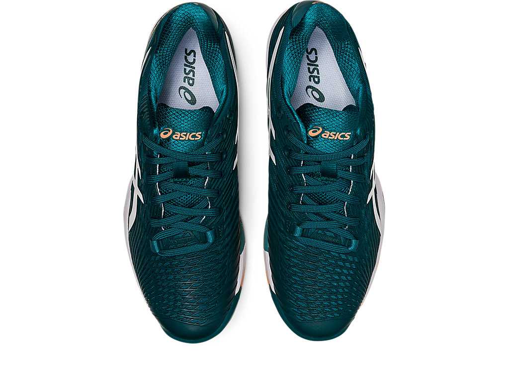 Buty do Tenisa Męskie Asics Solution Speed Ff 2 Jasny Zielone Białe | 45963-TXUY