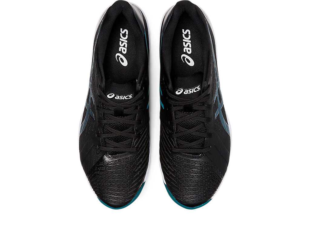 Buty do Tenisa Męskie Asics Solution Swift Ff Clay Czarne Jasny Zielone | 46057-PDYN